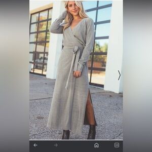 Barefoott Drams Cozychic ultra lite wrap dress
